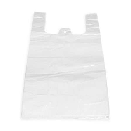 Taška 10kg bílá 11mi - Úklidové a ochranné pomůcky Obalový materiál Mikrotenové tašky